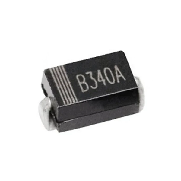 B340A-13-F Silkscreen B340A SMA 40V 3A 550mV Schottky díóða plástur