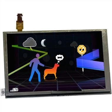Fyrir SHARP LQ050T5DG01 upprunalegan 5,0 tommu LCD skjá